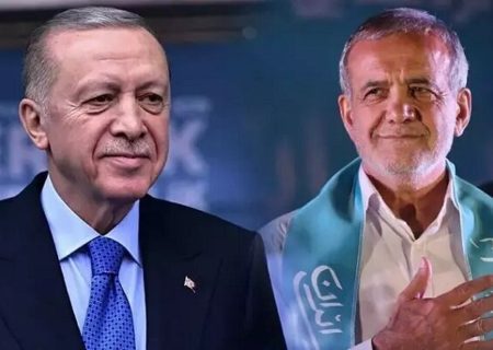 احساس صمیمیت اردوغان با پزشکیان! / اردوغان: با هم ترکی حرف بزنیم یا فارسی؟!